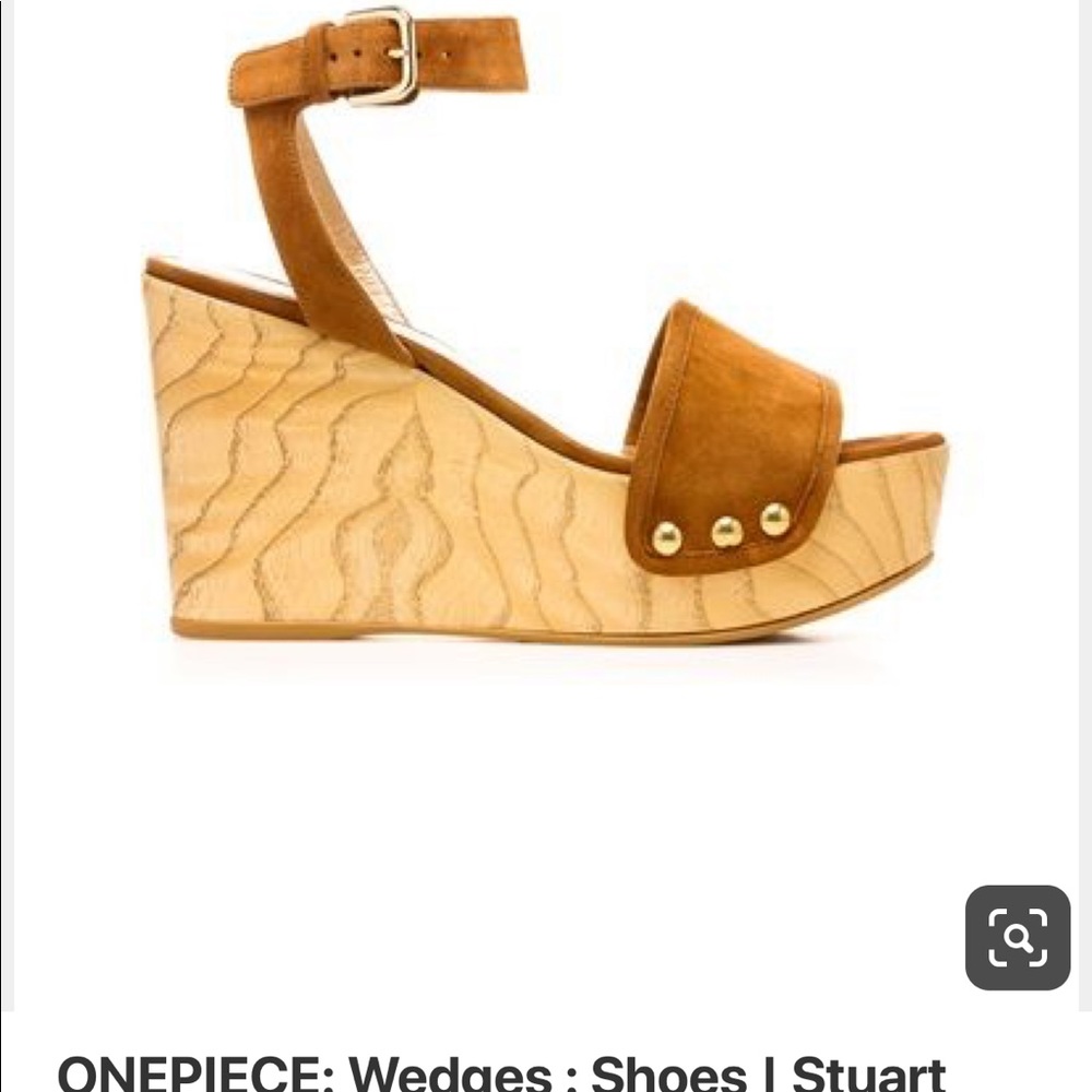 Stuart Weitzman OnePiece wedge - sz 7.5